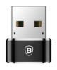 تصویر  تبدیل مادگی USB Type-C به نری USB بیسوس