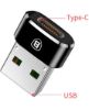 تصویر  تبدیل مادگی USB Type-C به نری USB بیسوس