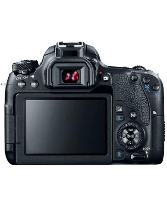 تصویر  دوربین دی اس ال آر کانن مدل EOS 77D به همراه لنز 18-135 میلی‌متری IS USM