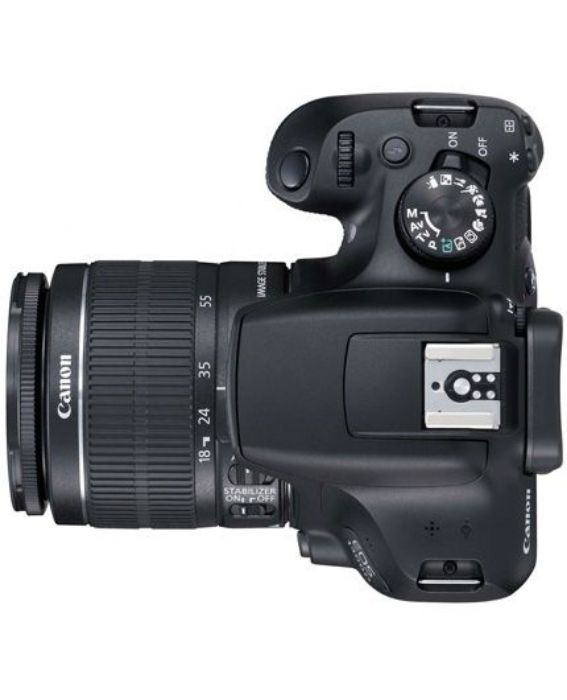 تصویر  دوربین دی اس ال آر کانن مدل EOS 1300D به همراه لنز 18-55 میلی‌متری IS II