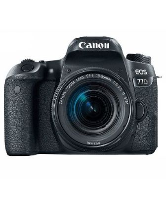 تصویر  دوربین دی اس ال آر کانن مدل EOS 77D به همراه لنز 18-55 میلی‌متری STM