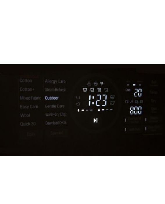 تصویر  ماشین لباسشویی 10.5 کیلویی ال جی مدل WM-G105S