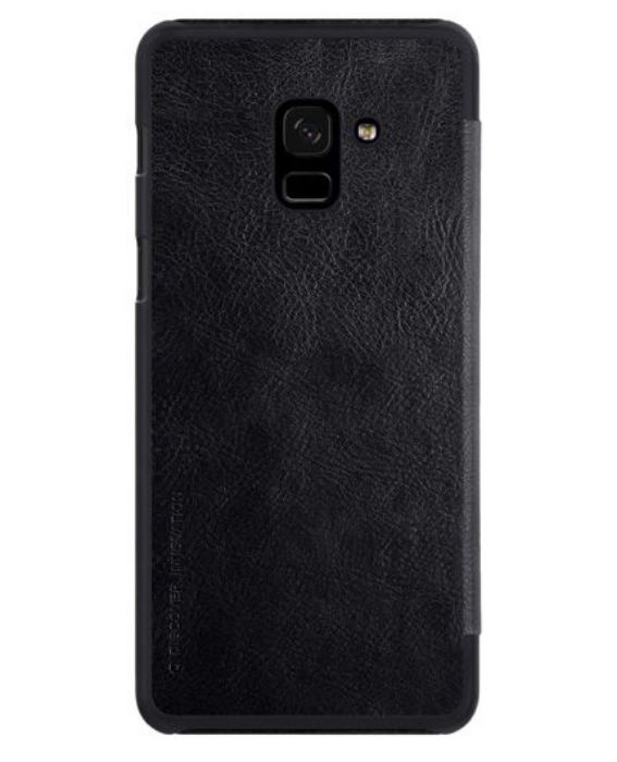 تصویر  کیف کلاسوری چرمی نیلکین مدل کیو آی ان برای گوشی سامسونگ گلکسی آ 8 پلاس مدل 2018