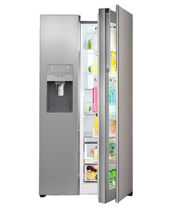 تصویر  یخچال و فریزر ساید بای ساید اسنوا سری گالری مدل SS-P3200