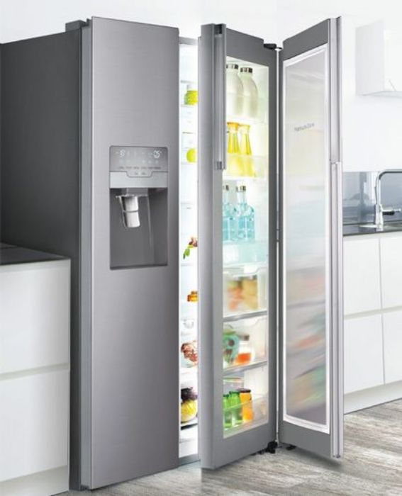 تصویر  یخچال و فریزر ساید بای ساید اسنوا سری گالری مدل SS-P3200