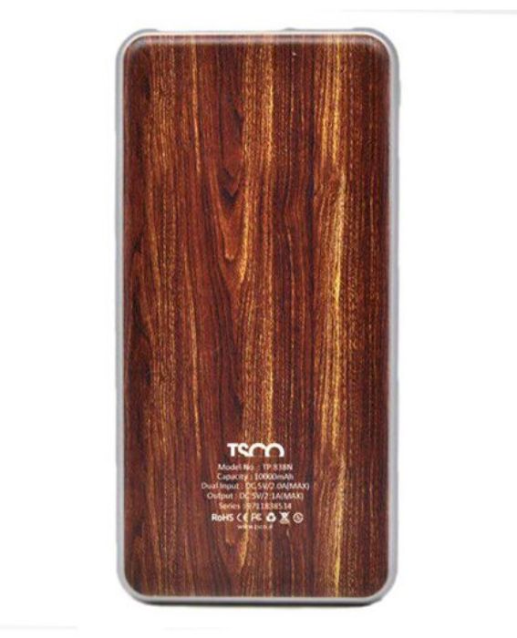 تصویر  پاوربانک تسکو مدل TP 838N ظرفیت 10000 میلی آمپر ساعت