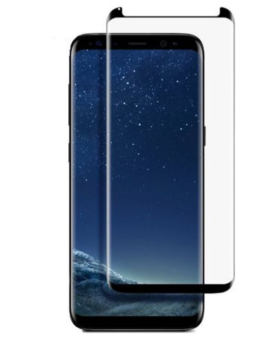 تصویر  محافظ صفحه نمایش شیشه‌ ای (گلس) 3 بعدی سامسونگ گلکسی اس 8