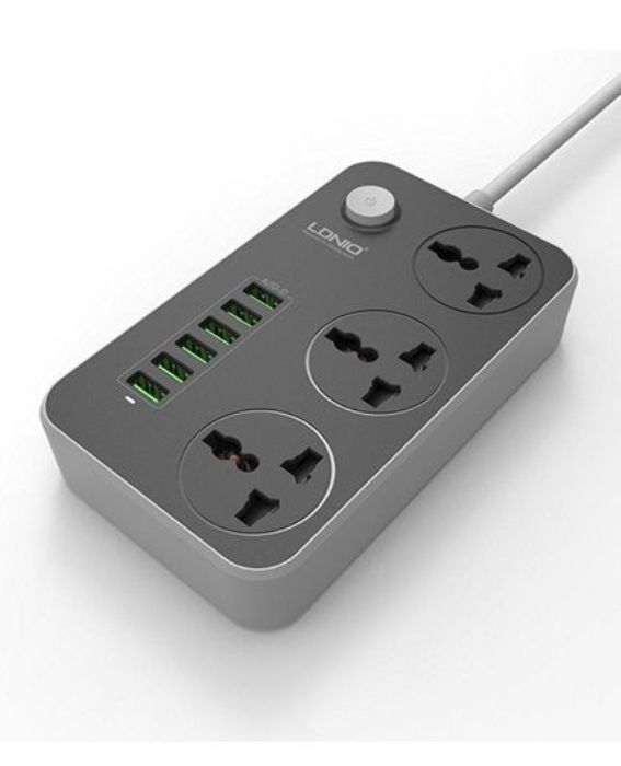 تصویر  سه راهی برق و شارژر الدینیو مدل SC3604