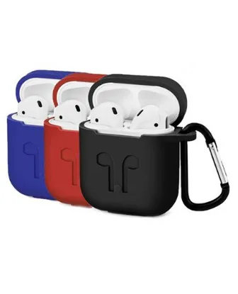 تصویر  کاور محافظ سیلیکونی برای هندزفری بلوتوث اپل ایرپادز