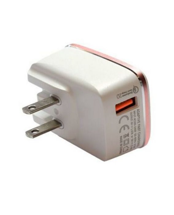 تصویر  شارژر دیواری الدینیو مدل A1204Q با  کابل شارژ MicroUSB