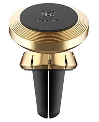 تصویر  پایه نگهدارنده گوشی بر روی دریچه کولر خودرو بیسوس