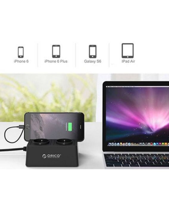 تصویر  دو راهی برق و شارژر اوریکو مدل ODC-2A5U-EU-V1