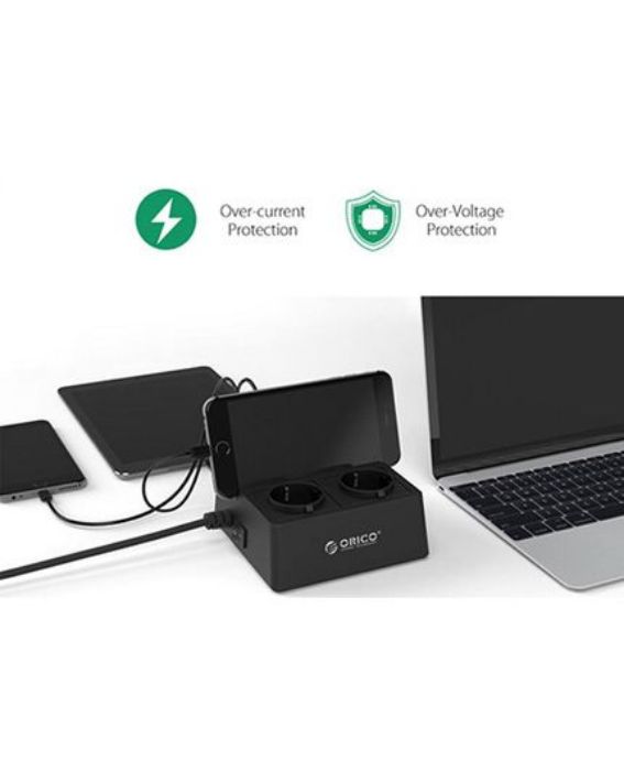 تصویر  دو راهی برق و شارژر اوریکو مدل ODC-2A5U-EU-V1