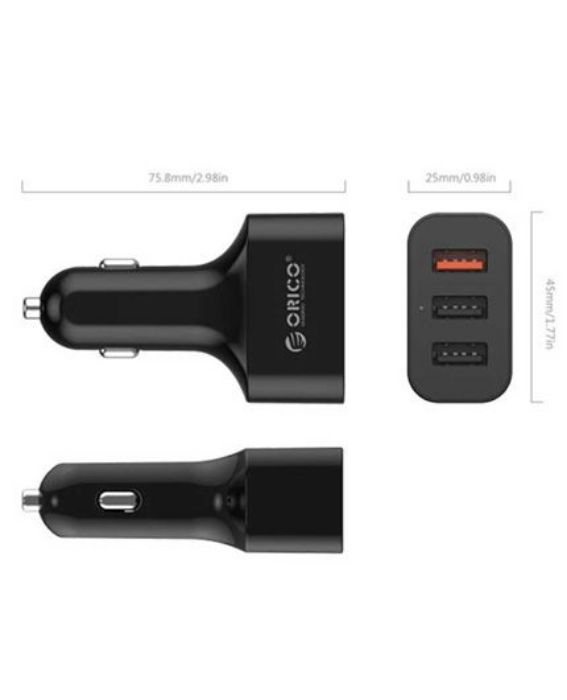 تصویر  شارژر فندکی اوریکو مدل UCH-Q3