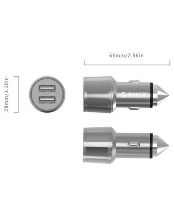 تصویر  شارژر فندکی اوریکو مدل UCI-2U