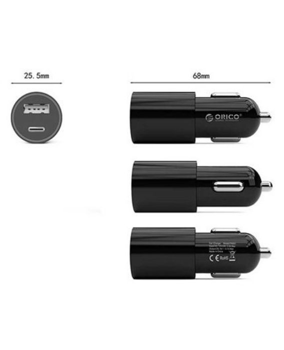 تصویر  شارژر فندکی اوریکو مدل UCF-2U