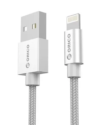 تصویر  کابل 1 متری شارژ و انتقال اطلاعات USB 2.0 به Lightning اوریکو برای شارژ و انتقال اطلاعات آیفون و آیپد مدل LTF-10