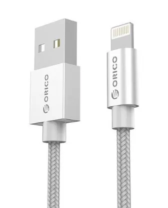 تصویر  کابل 1 متری شارژ و انتقال اطلاعات USB 2.0 به Lightning اوریکو برای شارژ و انتقال اطلاعات آیفون و آیپد مدل LTF-10
