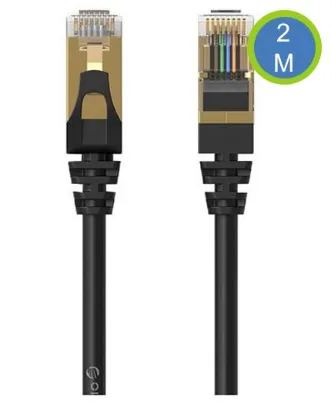 تصویر  کابل 2 متری شبکه CAT7 اوریکو مدل PUG-C7