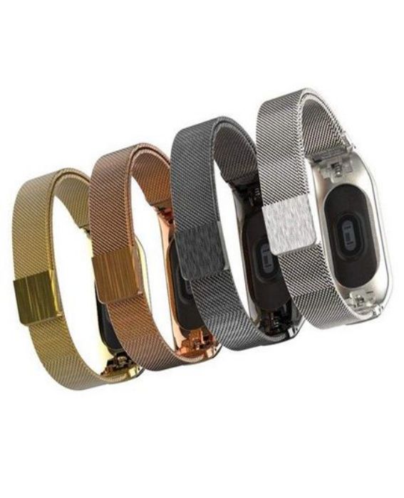 تصویر  بند فلزی ریز بافت دستبند هوشمند شیائومی می بند 3 مدل میلانس