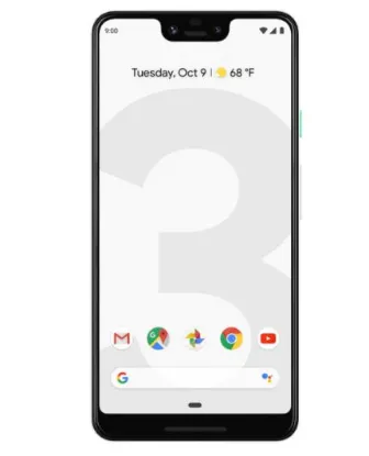 تصویر  گوگل پیکسل 3 لایت - 32 گیگابایت