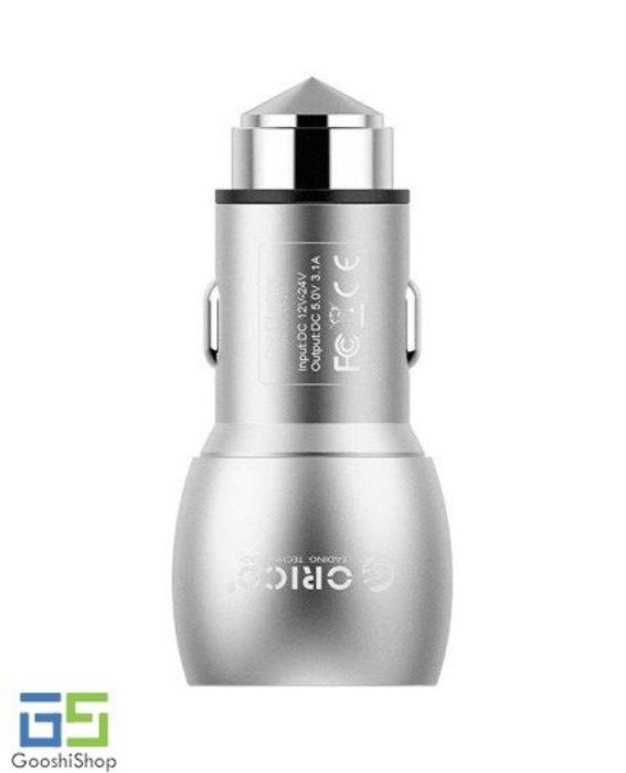 تصویر  شارژر فندکی اوریکو مدل UCM-2U با پاوربانک اوریکو مدل X12500 ظرفیت 12500 میلی آمپر ساعت