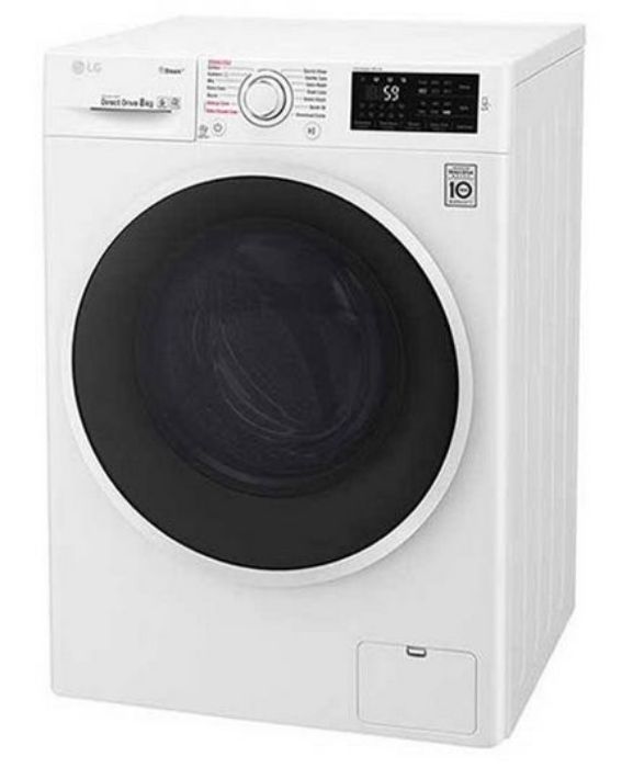 تصویر  ماشین لباسشویی 8 کیلویی ال جی مدل WM-845S