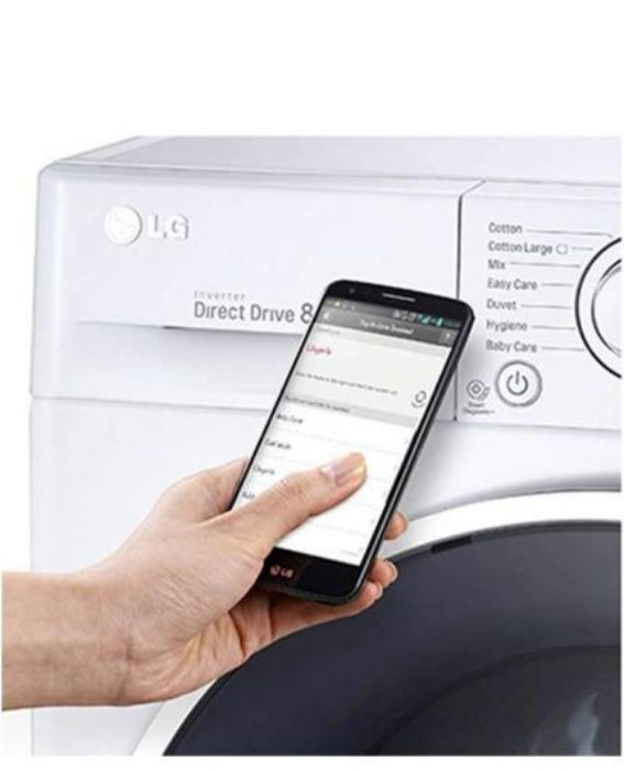 تصویر  ماشین لباسشویی 8 کیلویی ال جی مدل WM-821N