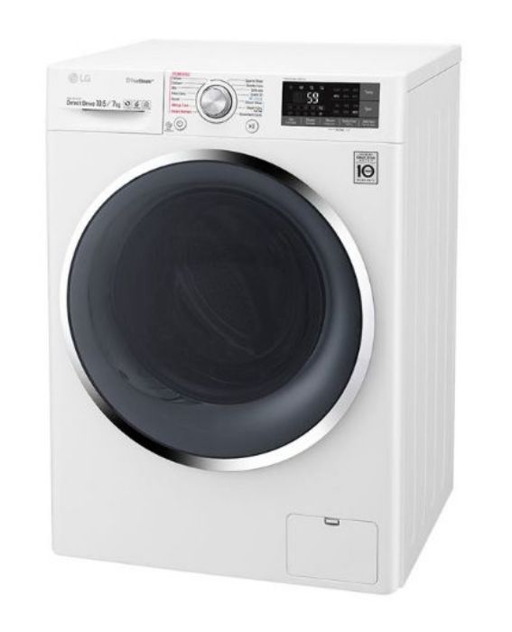 تصویر  ماشین لباسشویی 10.5 کیلویی ال جی مدل WM-1045CS