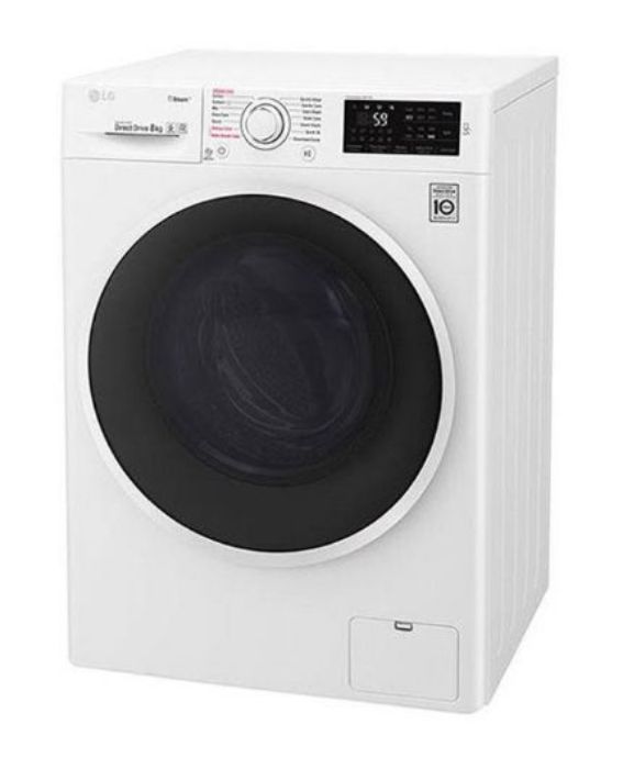تصویر  ماشین لباسشویی 8 کیلویی ال جی مدل WM-843S