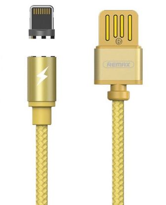 تصویر  کابل 95 سانتی‌متری شارژ و انتقال اطلاعات USB 2.0 به لایتنینگ ریمکس مدل RC-095i