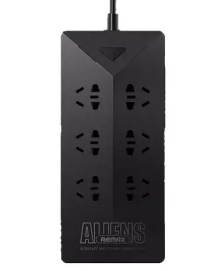 تصویر  شش راهی برق و شارژر ریمکس مدل RU-S4