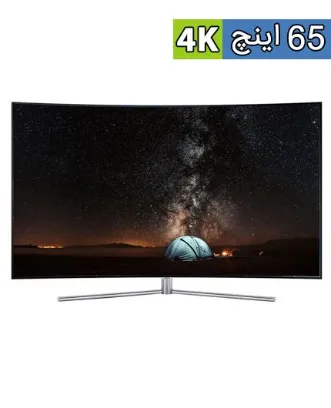 تصویر تلویزیون 65 اینچ کیو ال ای دی خمیده هوشمند سامسونگ مدل 65Q7880
