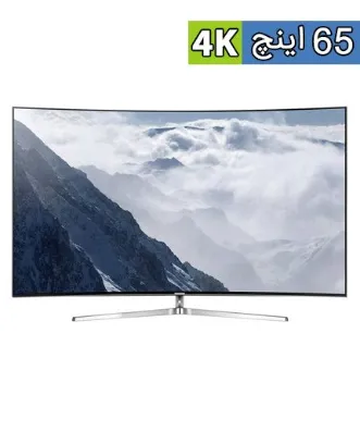 تصویر تلویزیون 65 اینچ کیودی ال ای دی خمیده هوشمند سامسونگ مدل 65MS9995