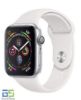 تصویر  اپل واچ سری 4 سایز 40 میلی‌‌متری با بند سیلیکونی (نقره ای)