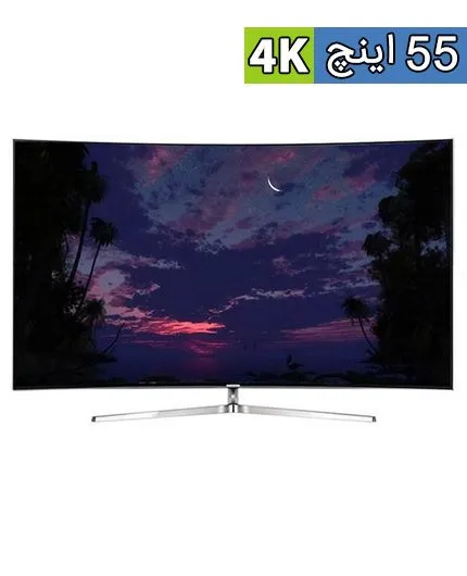 تصویر  تلویزیون 55 اینچ ال ای دی خمیده هوشمند سامسونگ مدل 55KS9995