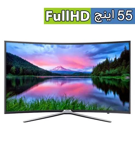 تصویر  تلویزیون 55 اینچ ال ای دی خمیده هوشمند سامسونگ مدل 55N6950