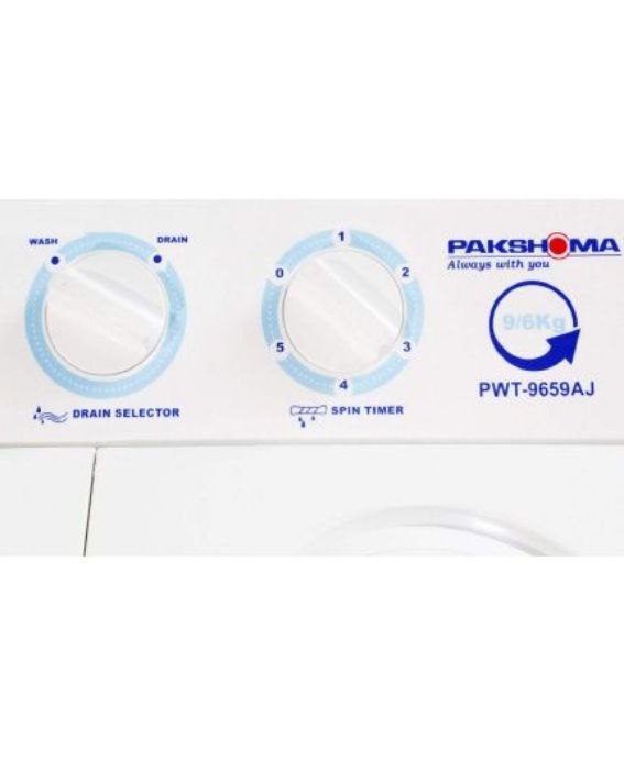 تصویر  ماشین لباسشویی 9.6 کیلویی درب از بالا پاکشوما مدل PWT-9659AJ
