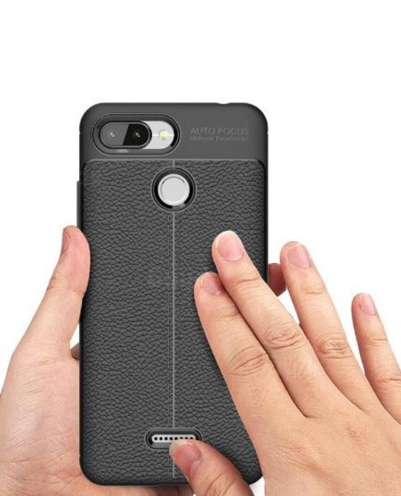 تصویر  قاب محافظ طرح چرم اتو فوکوس برای گوشی شیائومی ردمی 6