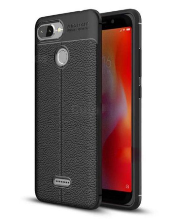 تصویر  قاب محافظ طرح چرم اتو فوکوس برای گوشی شیائومی ردمی 6