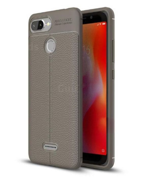 تصویر  قاب محافظ طرح چرم اتو فوکوس برای گوشی شیائومی ردمی 6