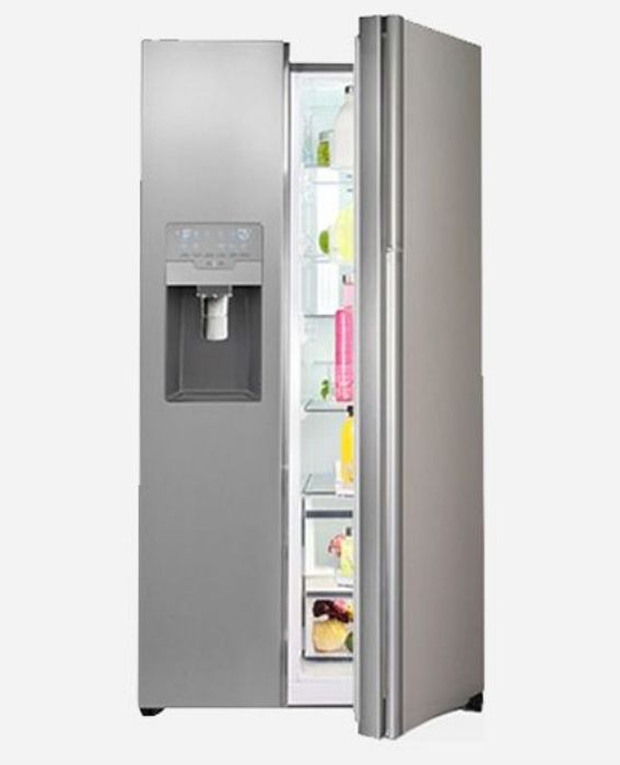 تصویر  یخچال و فریزر ساید بای ساید اسنوا سری گالری مدل S8-3350SS