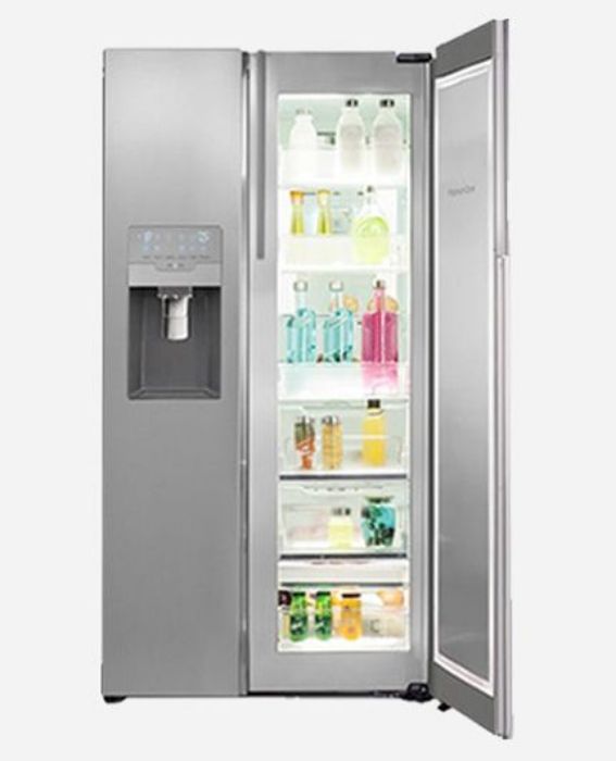 تصویر  یخچال و فریزر ساید بای ساید اسنوا سری گالری مدل S8-3350SS