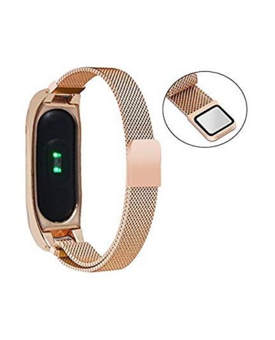 تصویر  بند فلزی ریز بافت دستبند هوشمند شیائومی می بند 2 مدل میلانس