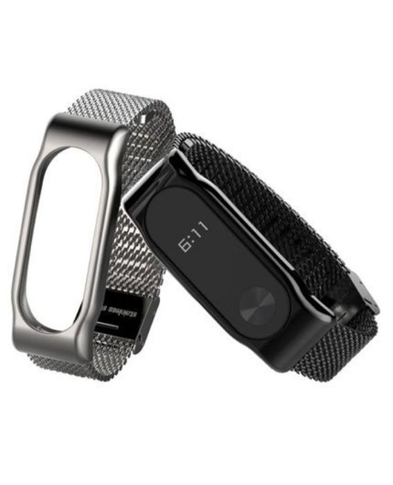 تصویر  بند فلزی ریز بافت دستبند هوشمند شیائومی می بند 2 مدل میلانس