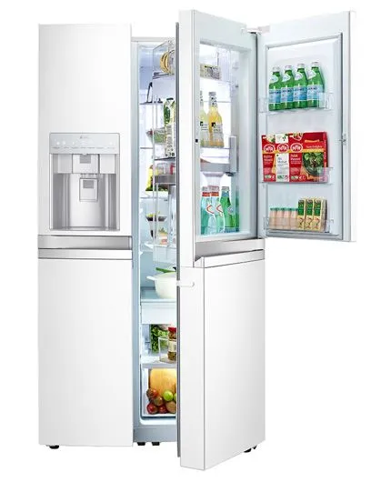 تصویر  یخچال و فریزر ساید بای ساید ال‌جی مدل SXB530