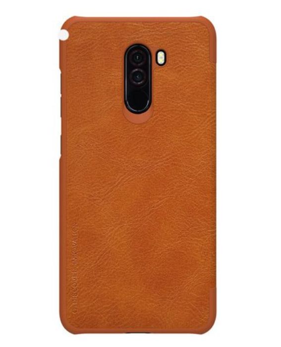 تصویر  کیف کلاسوری چرمی نیلکین مدل کیو آی ان برای گوشی شیائومی پوکوفون اف 1