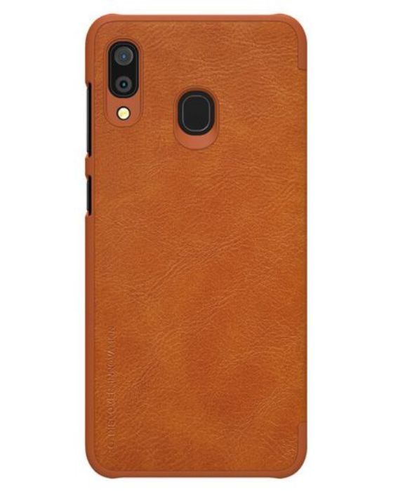 تصویر  کیف کلاسوری چرمی نیلکین مدل کیو آی ان برای گوشی سامسونگ گلکسی آ 30