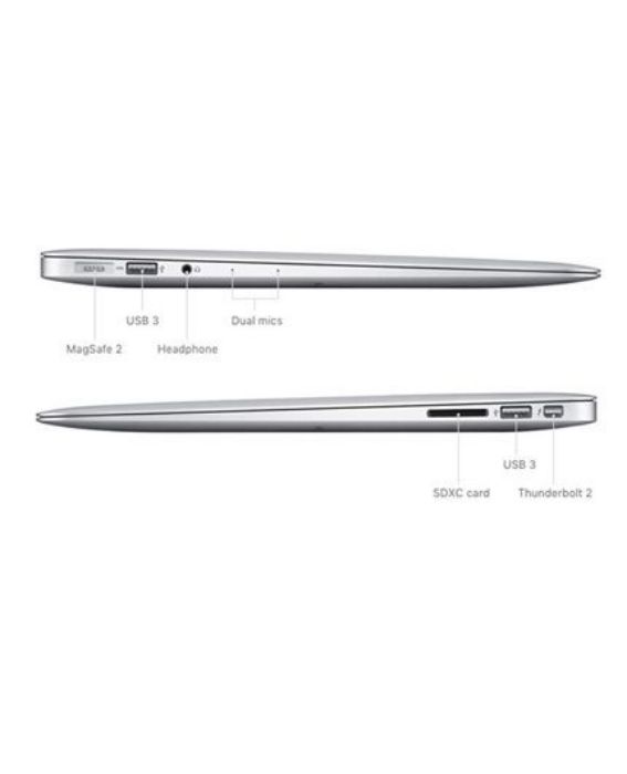 تصویر  لپ تاپ اپل 13 اینچی مدل MacBook Air MQD32 2017 8GB 128GB SSD