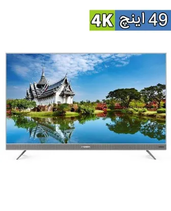 تصویر  تلویزیون 49 اینچ ال ای دی هوشمند ایکس ویژن مدل 49XTU725